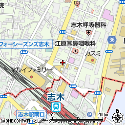 あおい薬局志木北口駅前店周辺の地図