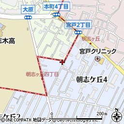 小野理容店周辺の地図