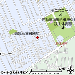 埼玉県狭山市水野696周辺の地図