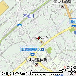 埼玉県入間市下藤沢669周辺の地図