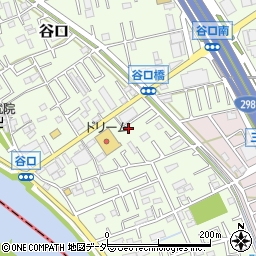 埼玉県三郷市谷口170周辺の地図