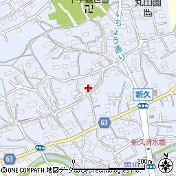 埼玉県入間市新久764周辺の地図