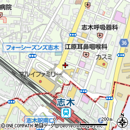 鍛冶屋文蔵 志木店周辺の地図