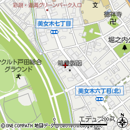 箱豊製函株式会社　戸田営業所周辺の地図