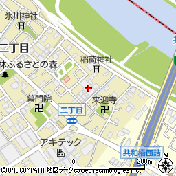 埼玉県八潮市二丁目270周辺の地図