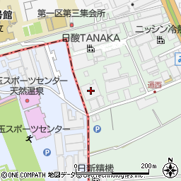 カネカ食品株式会社　西関東支店周辺の地図