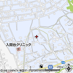 埼玉県入間市新久793-1周辺の地図