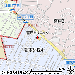 わかば会宮戸クリニック周辺の地図