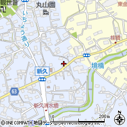 埼玉県入間市新久660周辺の地図