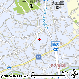 埼玉県入間市新久619周辺の地図