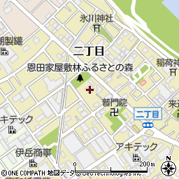 埼玉県八潮市二丁目190周辺の地図