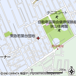 埼玉県狭山市水野660周辺の地図