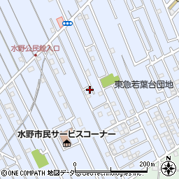 埼玉県狭山市水野829周辺の地図