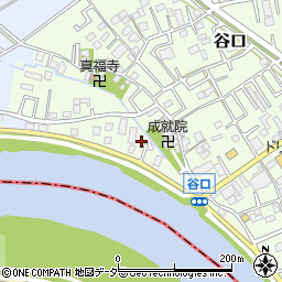 埼玉県三郷市谷口1260-3周辺の地図