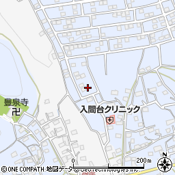 埼玉県入間市新久818-40周辺の地図