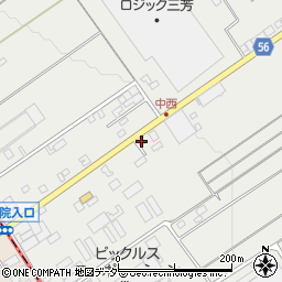 埼玉県入間郡三芳町上富1158-22周辺の地図