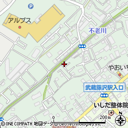 埼玉県入間市下藤沢695周辺の地図