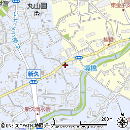 埼玉県入間市新久666-7周辺の地図