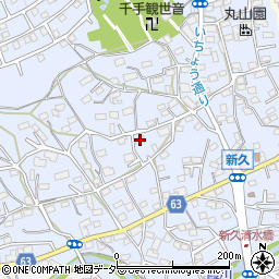 埼玉県入間市新久764-1周辺の地図