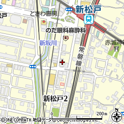 パインズマンション新松戸駅前周辺の地図