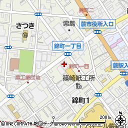 錦ハイツＢ周辺の地図