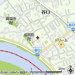 埼玉県三郷市谷口110周辺の地図