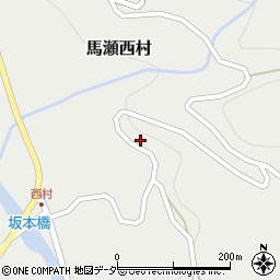 岐阜県下呂市馬瀬西村652周辺の地図