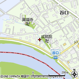 埼玉県三郷市谷口1260-4周辺の地図