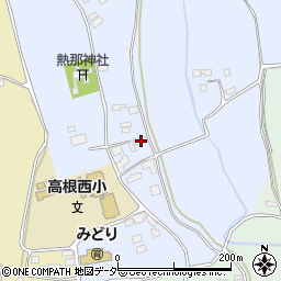 山梨県北杜市高根町村山西割1643周辺の地図