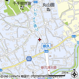 埼玉県入間市新久644周辺の地図