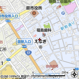 信東電気株式会社周辺の地図