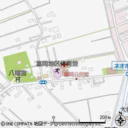 所沢市富岡まちづくりセンター周辺の地図