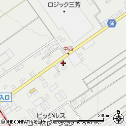 埼玉県入間郡三芳町上富1158-24周辺の地図