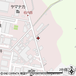 千葉県白井市中420周辺の地図