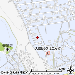 埼玉県入間市新久818周辺の地図