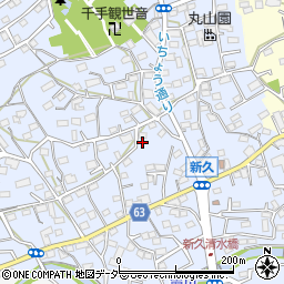 埼玉県入間市新久620周辺の地図
