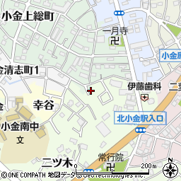 千葉県松戸市二ツ木108周辺の地図