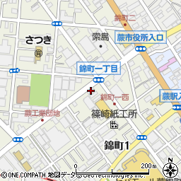 Ｊネットレンタカー蕨店周辺の地図