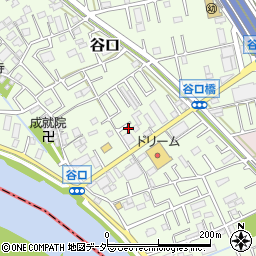埼玉県三郷市谷口139周辺の地図
