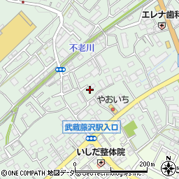 埼玉県入間市下藤沢672周辺の地図