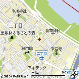 埼玉県八潮市二丁目260-12周辺の地図