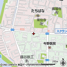 鳩ケ谷辻郵便局 ＡＴＭ周辺の地図