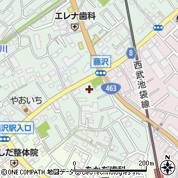 埼玉県入間市下藤沢472周辺の地図
