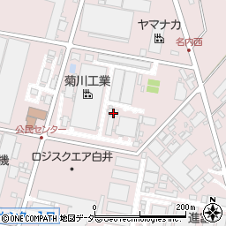 千葉県白井市中432周辺の地図