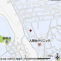 埼玉県入間市新久818-38周辺の地図