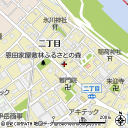 埼玉県八潮市二丁目254周辺の地図