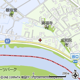 埼玉県三郷市谷口1277周辺の地図