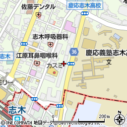 志木ファイブハイツ管理組合周辺の地図