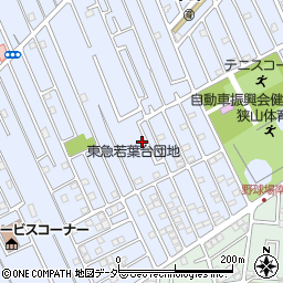 埼玉県狭山市水野708周辺の地図