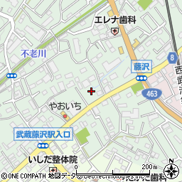 埼玉県入間市下藤沢664周辺の地図